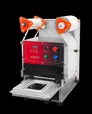 Automatic Food Table Type Take Out Tray Sealer For Food PP Container For Meal Ready Packing
