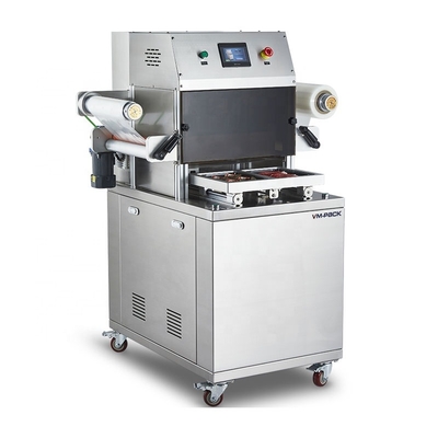 DQ330VSL Vacuum Tray Sealer Machine Fresh Meat Food Seafood Skin Pack Vacuum Packing Machinery