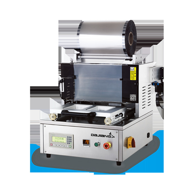 Plastic Food Tray Sealing Modified Atmosphere Takeaway Food Packaging Machine MAP Gas Sealer Nitrogen Sealing Machine