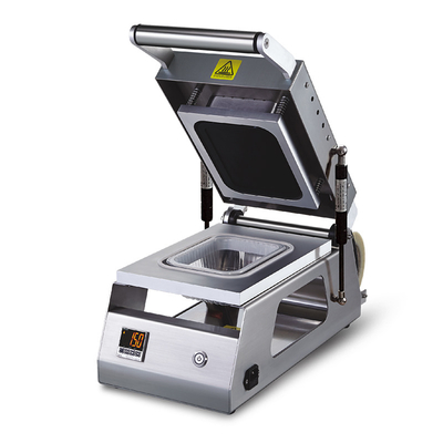DS-4 Food Tray Sealer Machine Heat Manual Seal Seal Machine Used Plastic Food Container Sealing Machine