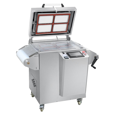 Food Sealer Tray Sealing Machine ATM MAP Modified Packaging Machine