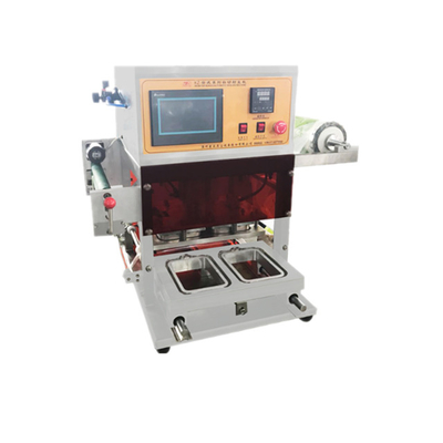 Food Nitrogen Sandwich Tray Sealing Machine Tray Rinser Sealer