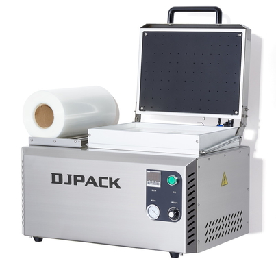 Manual Food Vacuum Sealer DJT-250VS Two Trays Vacuum Peel Packaging Machine